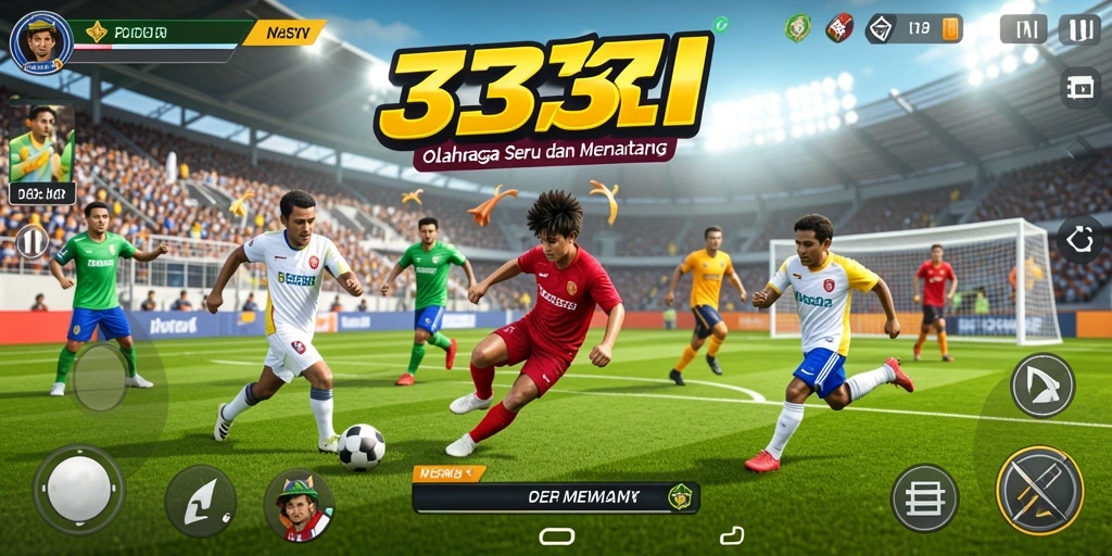 Tampilan gameplay seru dari 333I dengan interaksi antar pemain.