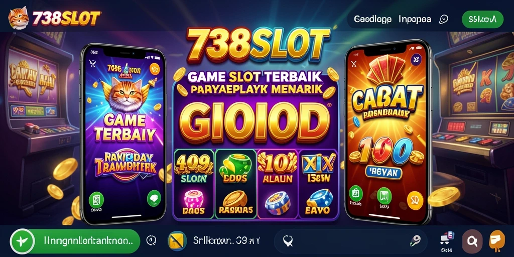 Screenshot menampilkan gameplay yang intens di 738SLOT.