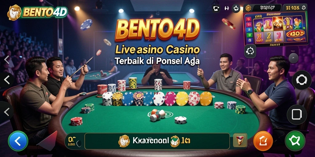Gameplay menarik di BENTO4D dengan dealer langsung.