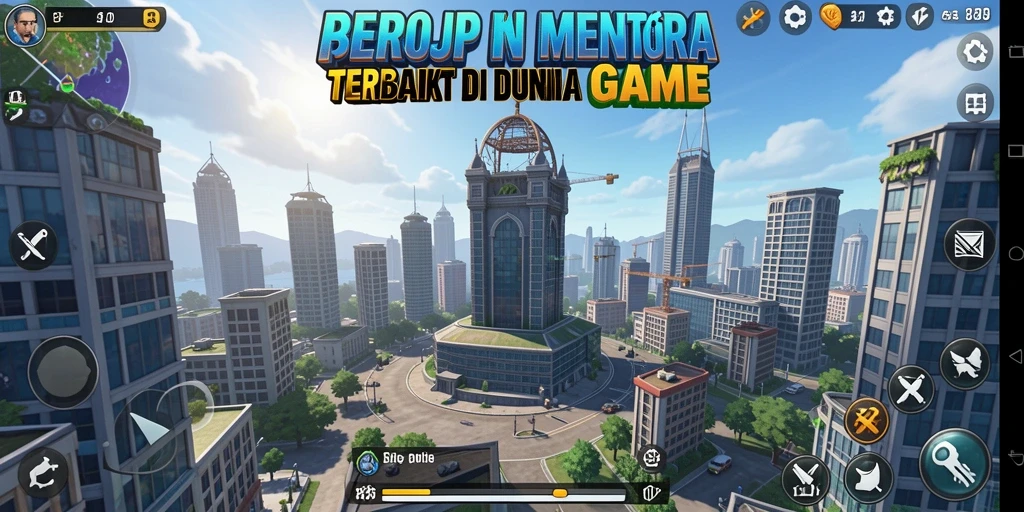 Gameplay seru dari BROJP yang menantang dalam Tower Defense.