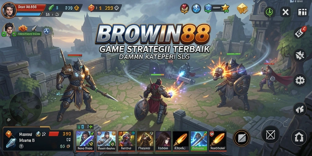 Tampilan gameplay BROWIN88 yang menarik dan strategis.