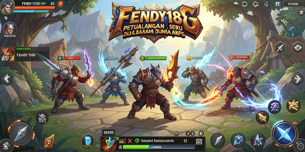 Gameplay FENDY188 dengan karakter dan pertarungan yang mendebarkan.
