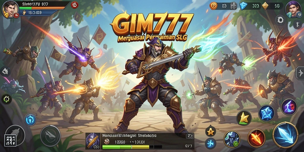 Menampilkan strategi dan aksi seru dalam gameplay SLG.