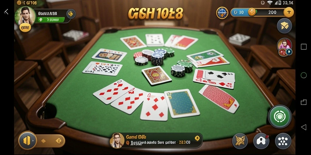 Tampilan gameplay Gaple yang seru dan interaktif.