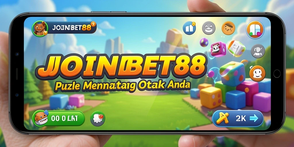 Screenshot gameplay menyenangkan dari JOINBET88 menunjukkan tantangan puzzle yang menarik.