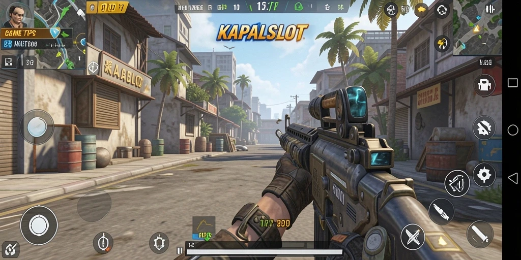 Tampilan gameplay KAPALSLOT yang mendebarkan dan penuh aksi.