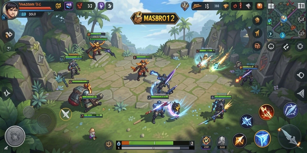 Tampilan gameplay menarik di <strong>MASBRO12</strong> dengan strategi mendalam.