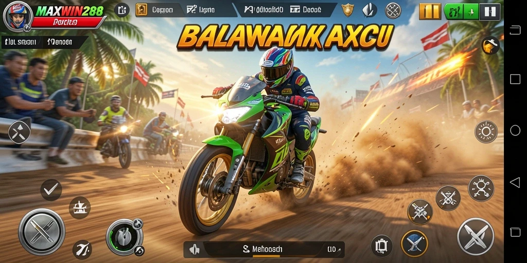 Tampilan gameplay MAXWIN288 yang mendebarkan dan penuh aksi.
