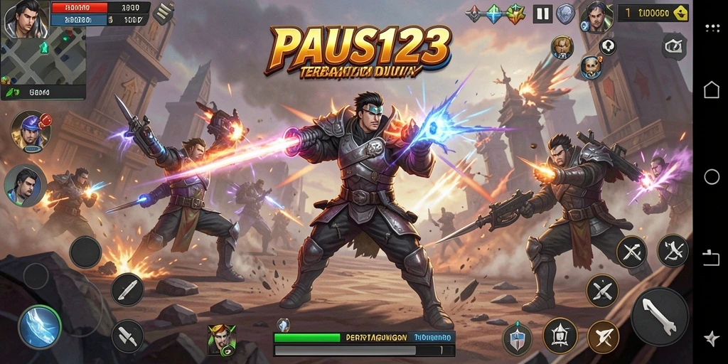 Gameplay seru dan penuh aksi di PAUS123.