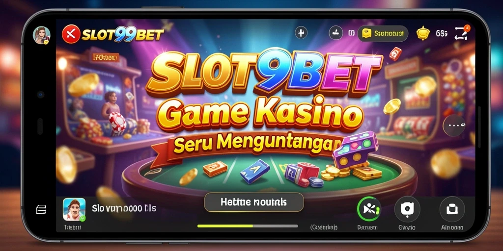 Tampilan menawan dari gameplay SLOT99BET di kasino