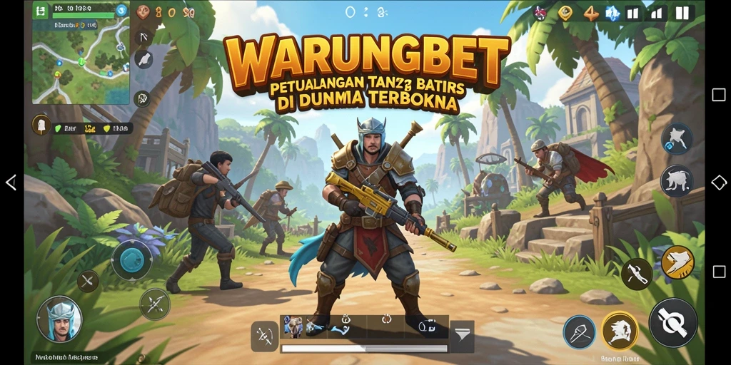 Screenshot gameplay menarik dari WARUNGBET di dunia terbuka.