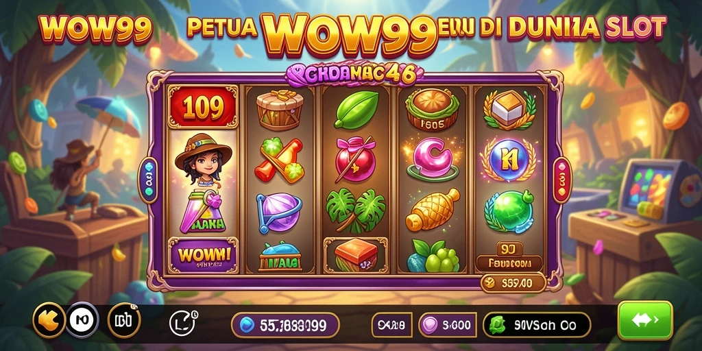 Screenshot gameplay WOW99 menampilkan keseruan bermain slot.